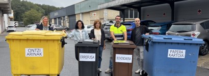 Udala industriaguneetako hondakinak biltzen eta kudeatzen hasi da, eskumena bere eginda
